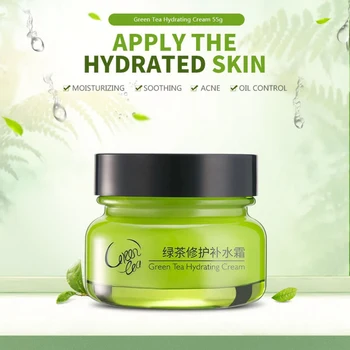 

New Green Tea Moisturizer Hydrating Oil-Control Lifting Skin Facial Essential Cream Moisturizing Whitening Essence
