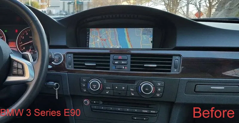 Автомагнитола Belsee 8 дюймов Android 10 0 ОЗУ 4G GPS Авторадио DVD мультимедийный экран для BMW