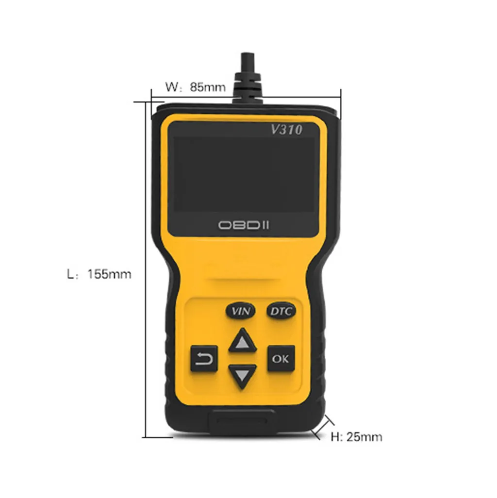 NT301 OBD2 сканер Профессиональный EOBD OBDII считыватель кодов проверка двигателя ODB2 OBD 2