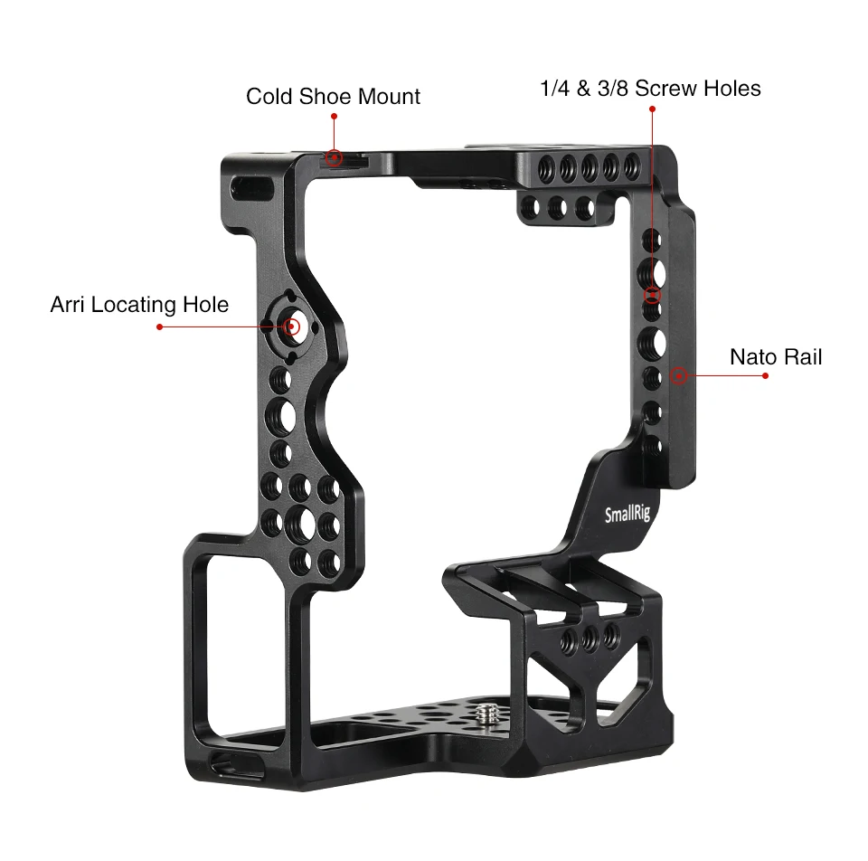 Клетка для камеры SmallRig A73 для sony A7R III/A7M3/A7 III с VG-C3EM вертикальной рукояткой 2176