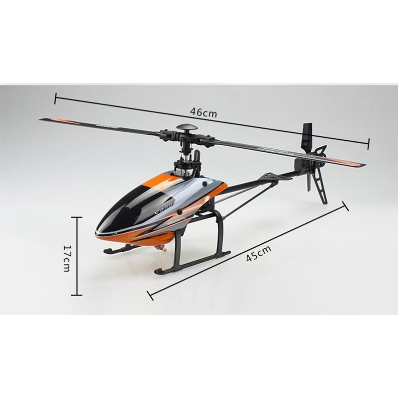 WLtoys V950 BNF 6CH 3D6G система Flybarless Big RC вертолет (без пульта дистанционного