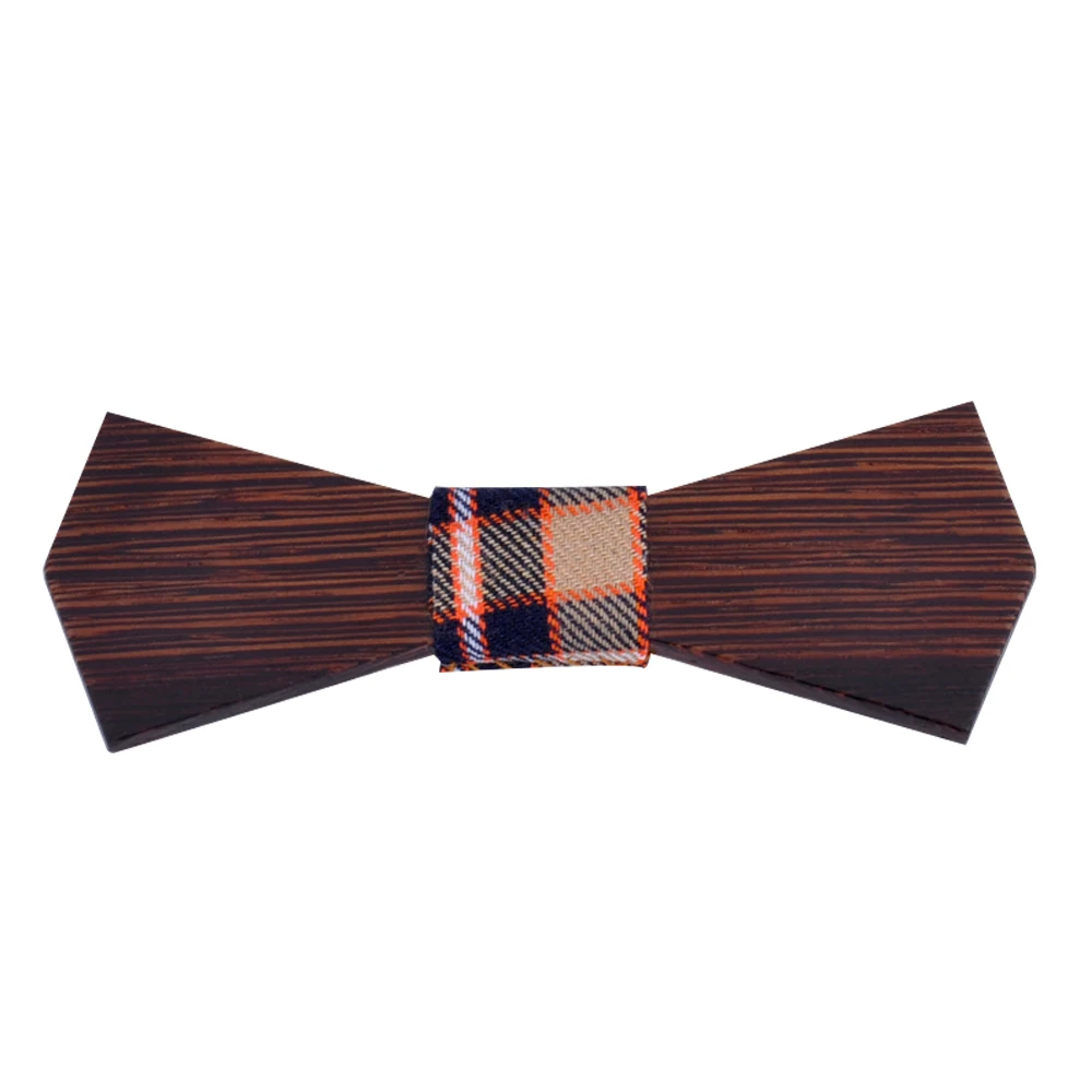 Men's creative batwing bow tie original hot sale solid natural wings
