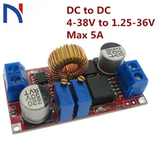 XL4015E1 5A Max DC в DC CC CV литиевая батарея понижающая зарядная плата преобразователь питания литиевое зарядное устройство понижающий модуль XL4015