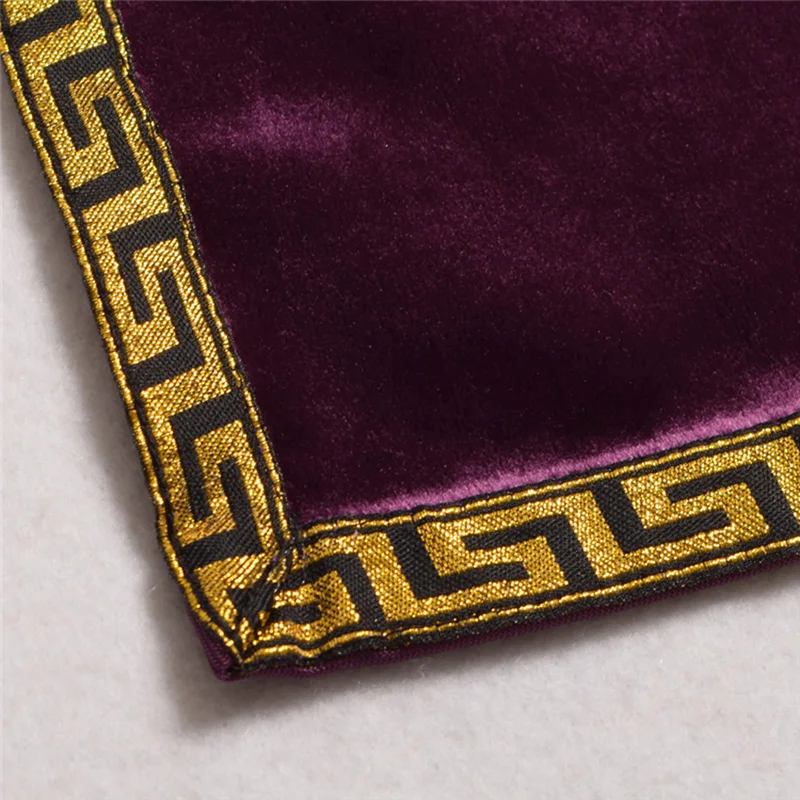 Настольная игра интимные аксессуары вручную скатерть Таро с сумки высокое качество ткань для флокирования Таро