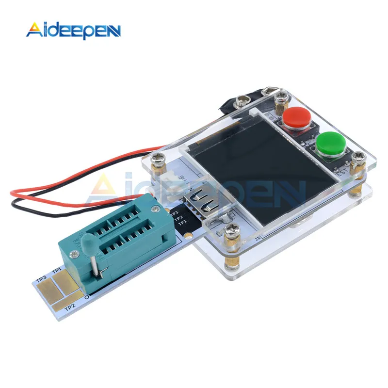 MK-328 MK328 Mega328 M328 ATmega328 8 МГц цифровой Транзистор тестер Триод Емкость ESR метр с Чехол