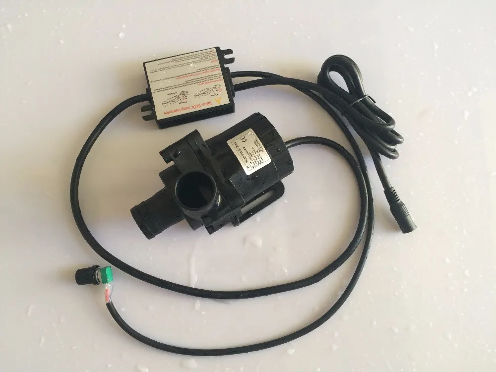 ФОТО 2/lot 5-24V Mini Brushless DC Pump DC50A-2450A 3600 LPH 5M, Power adjustable Soft start High flow rate Safe Circulation Pump