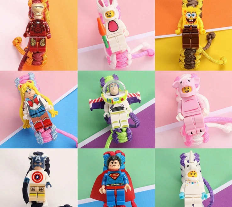 

2019 New Super Hero Buzz Bracelet Figure Rabbit Chicken Building Blocks Bricks Toys LegoING