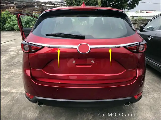 For Mazda CX 5 CX5 2017 2018 ABS Chrome Rear Tail Trunk ...