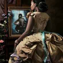 Безрамная картина по номерам Рисование по номерам для домашнего декора PBN для гостиной 4050 см сзади