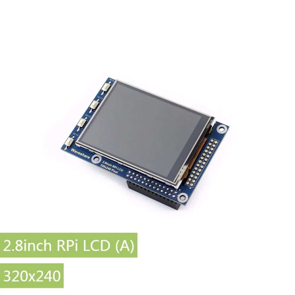 

Parts Waveshare 2.8inch RPi LCD (A) 320*240 Resistive Touch Screen LCD