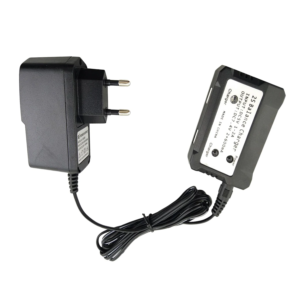 EU Plug - RC Plane Quadcopter Module 2 in 1 Lipo Battery Balance Charger Adapter for SYMA X8C X8G X8HW, Hubsan H501S H502S H502E