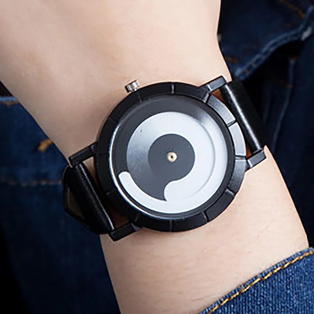 

New Fashion ladies watches High Quality Creative retro Wave Lovers' Leather Band Quartz Watch women colck zegarki damskie F80
