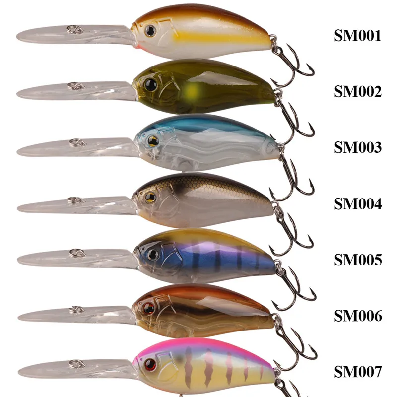 TAF Crank Bait 63 мм 20,2 г плавающие 4,0 М рыболовные приманки ABS пластик Isca рыболовные приманки для ловли карпа 3D глаза воблеры