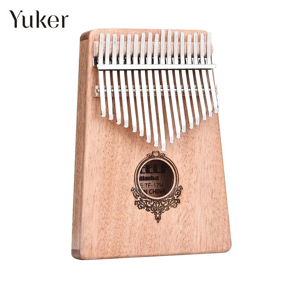 Изысканный Mbira калимба студент музыкальный Африканский игрушечное пианино красное дерево подарок 17 ключ