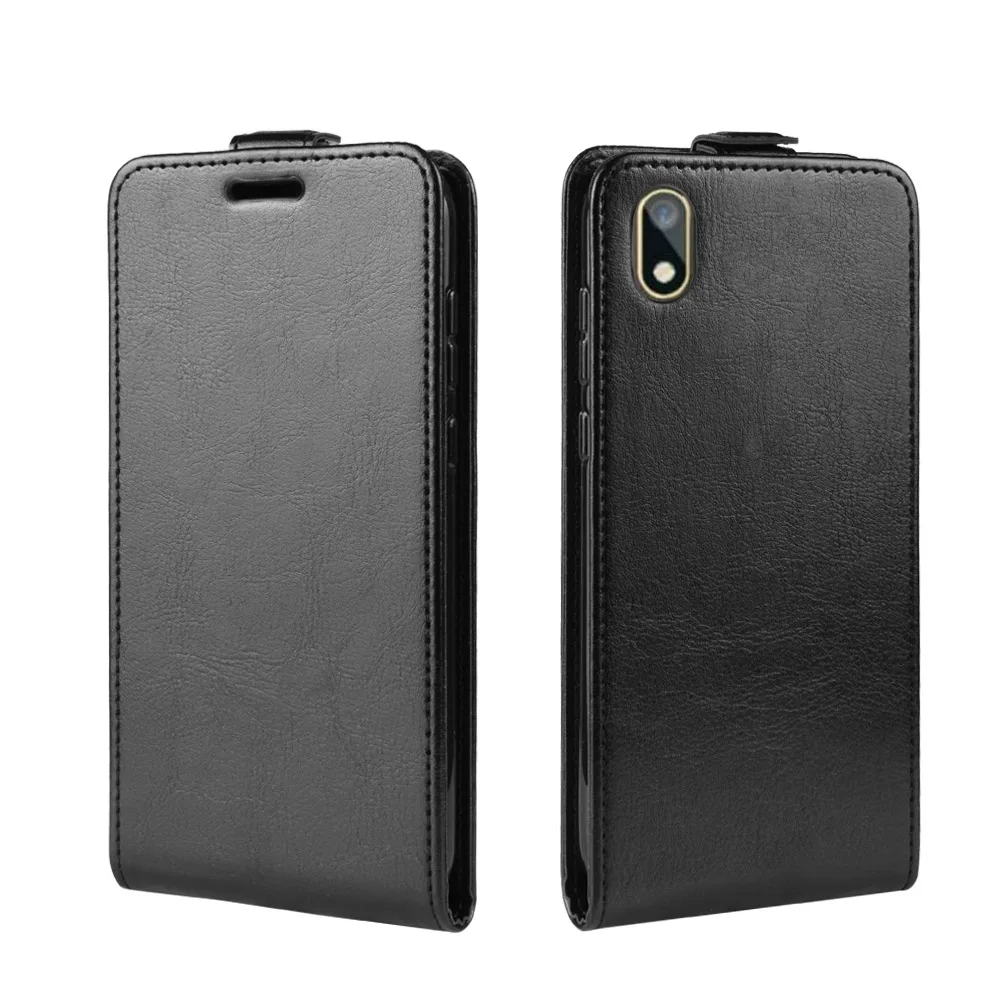 Retro Lên Xuống Da Điện Cho Huawei Y5 2019 Bao AMN-LX1 5.71 ''Đứng Bao Da Flip Cover Dành Cho Huawei Y5 2019 Túi Đựng Điện Thoại Trường Hợp