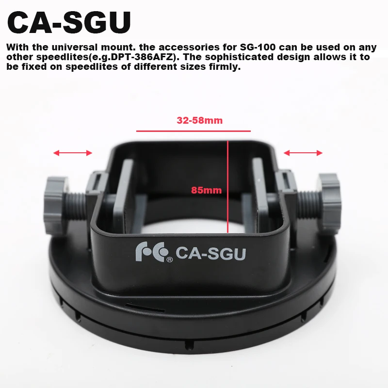 Flash Adapter Kit Accessory for K9/K-9 Universal Mount CA-SGU Speedlite for SGA-K9 for SB910 900 430EX Yongnuo YN560III 568 Flash Adapter Kit Accessory for K9/K-9 Universal Mount CA-SGU Speedlite for SGA-K9 for SB910 900 430EX Yongnuo YN560III 568