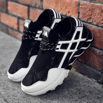 

2019 Breathable Men Sport Shoes Summer Non-slip Low-cut High Quality Outdoor Athletic Trainers Gym Sport Running Shoes Sneakers