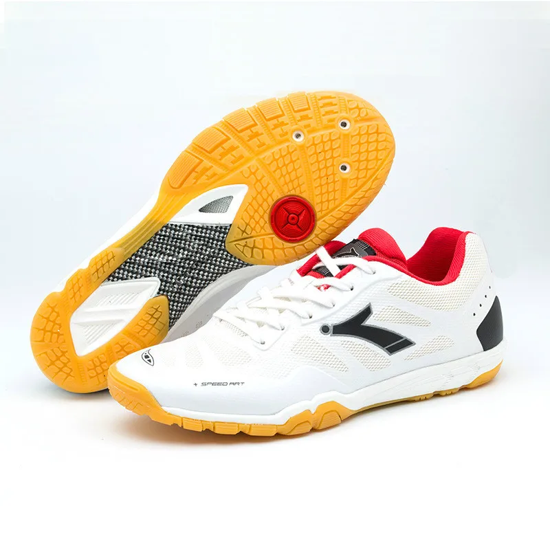 JINBEILEE Couples Badminton Sneakers Men and Women Models Table Tennis Shoes Lightweight Non-slip Breathable Quick-Drying JINBEILEE Couples Badminton Sneakers Men and Women Models Table Tennis Shoes Lightweight Non-slip Breathable Quick-Drying
