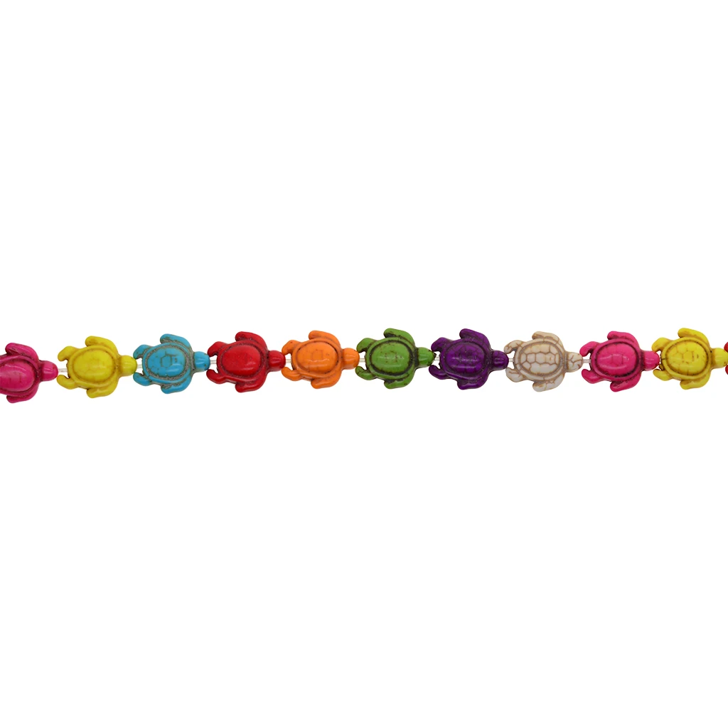 Colorful Tube / Nuggets / Turtle / Cross Natural Stone Beads Charm For Jewelry Making Loose Spacer Beads DIY Necklaces Bracelets
