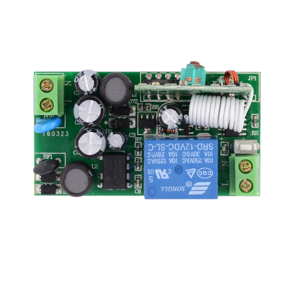 AC85V 110V 220V 230V беспроводной пульт дистанционного управления переключатель