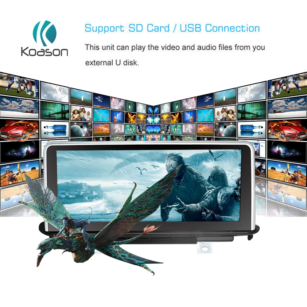 Flash Deal Koason Android 7.1 Car Dvd Navi Player FOR BMW X5 F15 (2014-2017) NBT System audio stereo auto car monitor screen GPS Navigation 4