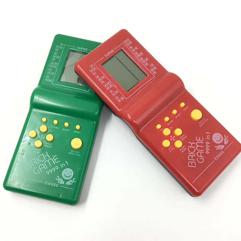 

Classic Tetris Game Electronic Player Children Educational Toys Built-in 23 Games Brick Game Tanks War Retro Puzzle Toy
