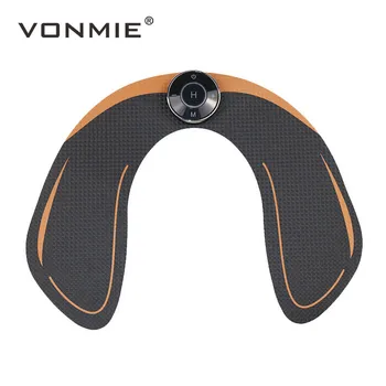 

VONMIE EMS Hip Trainer Electrical Muscle Stimulator ABS Smart Fitness Buttocks Slimming Exerciser Tens Machine USB Rechargeable