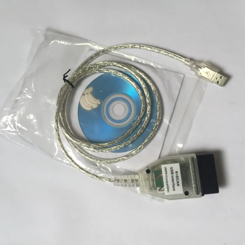 Для BMW INPA K + может K может INPA с FT232RL чип INPA к DCAN USB Интерфейс высокого качества полный диагностический для BMW от 1998 до 2008