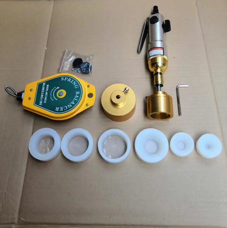 

Bottle capping Machine handheld pneumatic power sealing bottles packaging equipment lid capping range 1-50mm