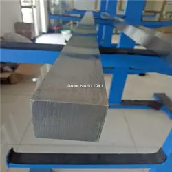 Класс 5 Gr5 titanium сплошной квадратный бар titanium металлический стержень titanium плоские бруски 40x40x1600 мм длиной оптом, бесплатная доставка