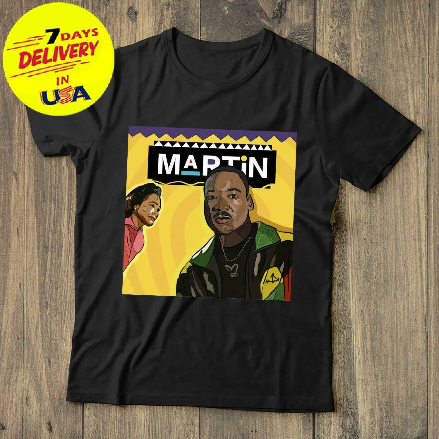 

2019 Cool Martin Lawrence Stand-Up Comedian T-Shirt Black Cotton Men S-2Xl Us Supplier Tee Hoodie
