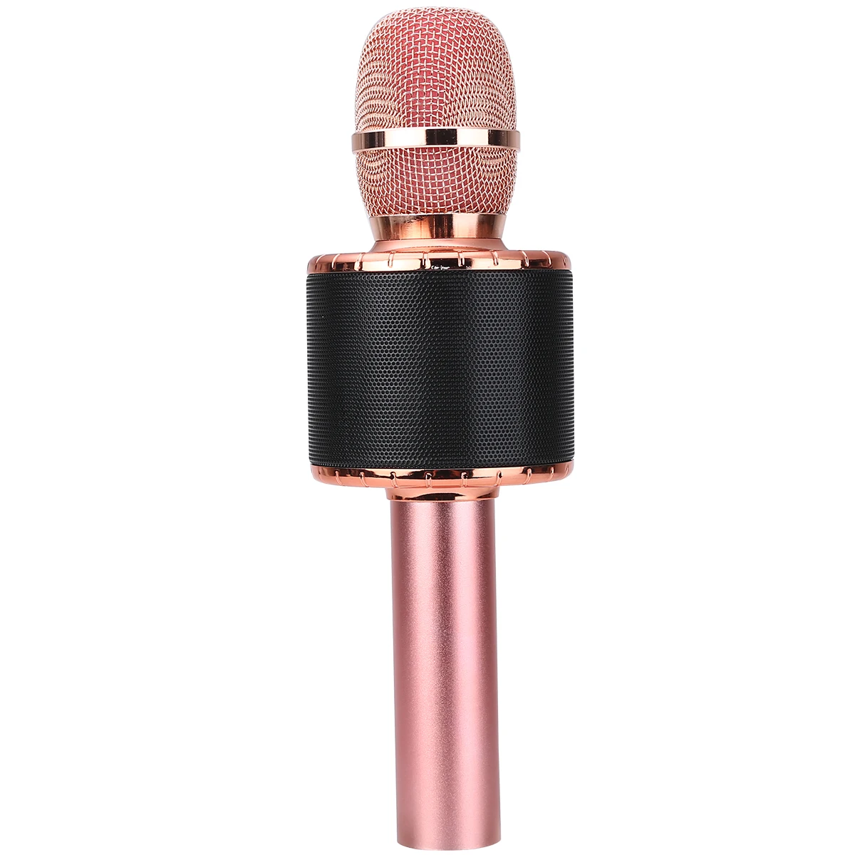 Professional Karaoke Wireless Bluetooth Microphone 4in1 Portable Handheld LED Lights USB Speaker Microphone for Home KTV