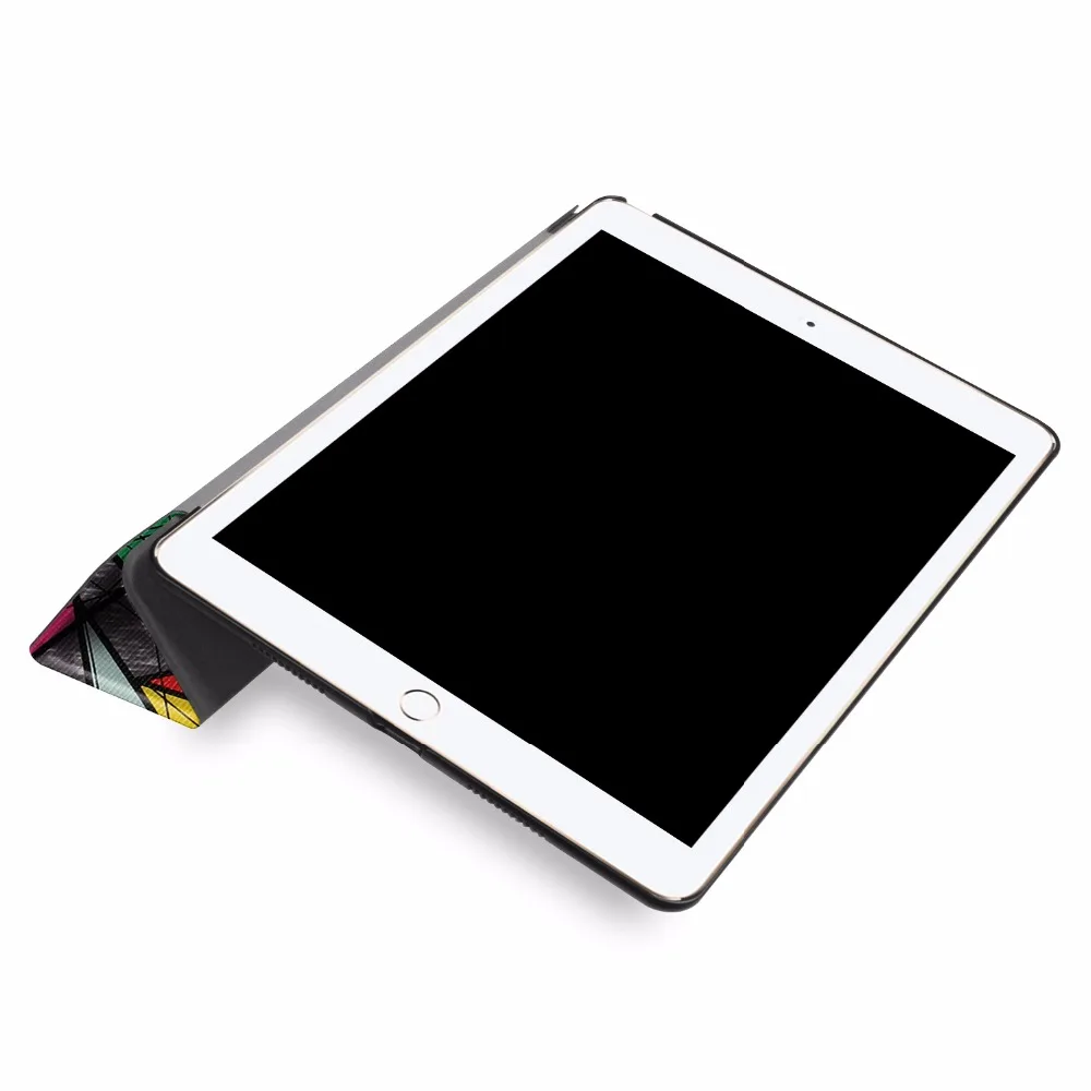 Мультяшный складной чехол подставка для нового iPad Pro 10 5 2017 A1701 Магнитный смарт Apple
