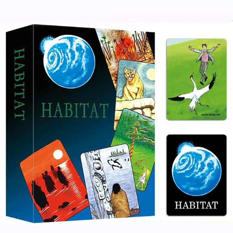 14 видов OH CARD Psychology Cards Cope/Persona/Habitat/Shenhua настольная игра Смешные карточные игры для вечеринки/семьи - Цвет: habitat