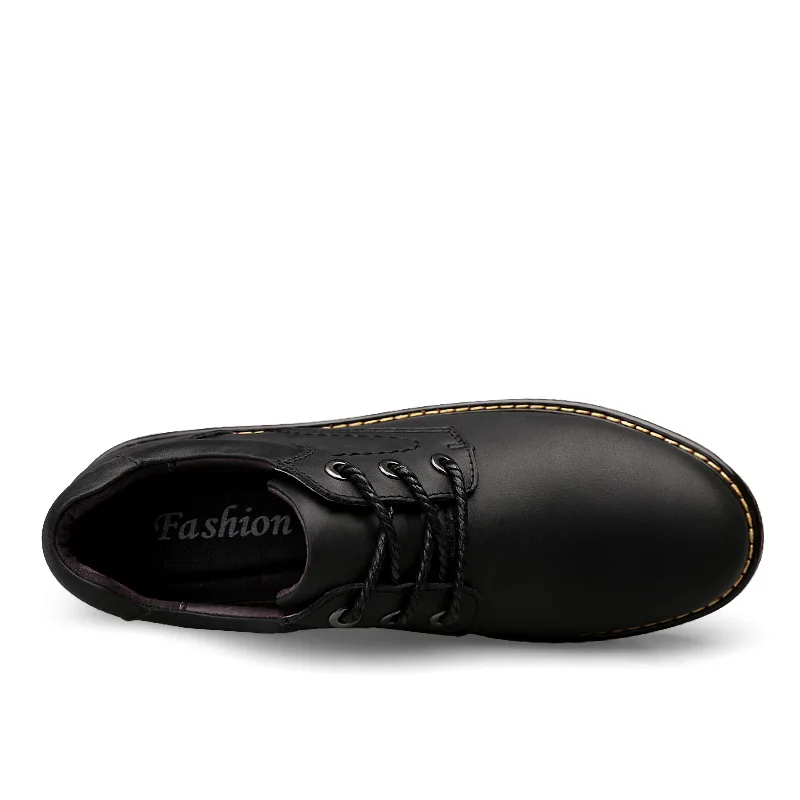 COOLVFATBO عارضة جودة بوط من الجلد الطبيعي الرجال رجالي أحذية الرجال الدكتور مارتينز حذاء رجالي حذاء امن للعمل زائد Size38-47