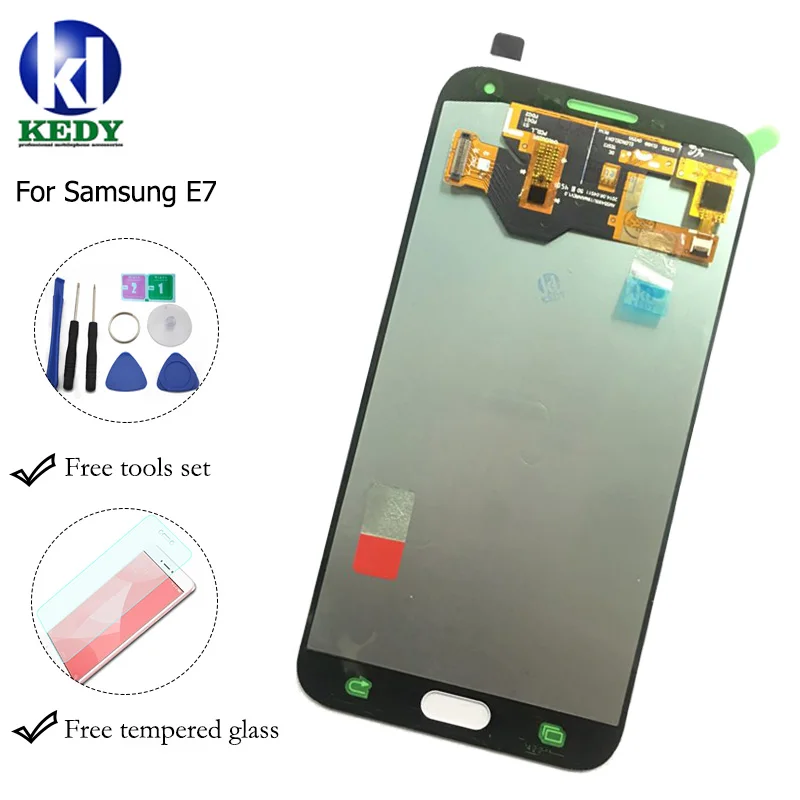 AMOLED 5 &quotзапасные части для Samsung E7 E700 E7000 E7009 ЖК дисплей с цифровым преобразователем