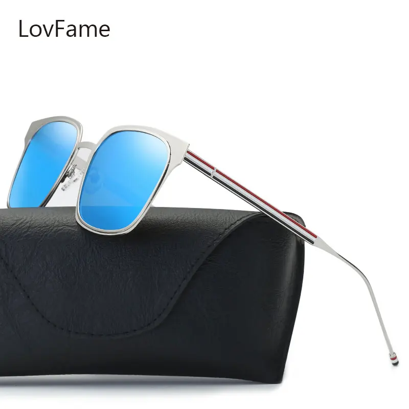 Lovfame классические модные Солнцезащитные очки для женщин Для мужчин