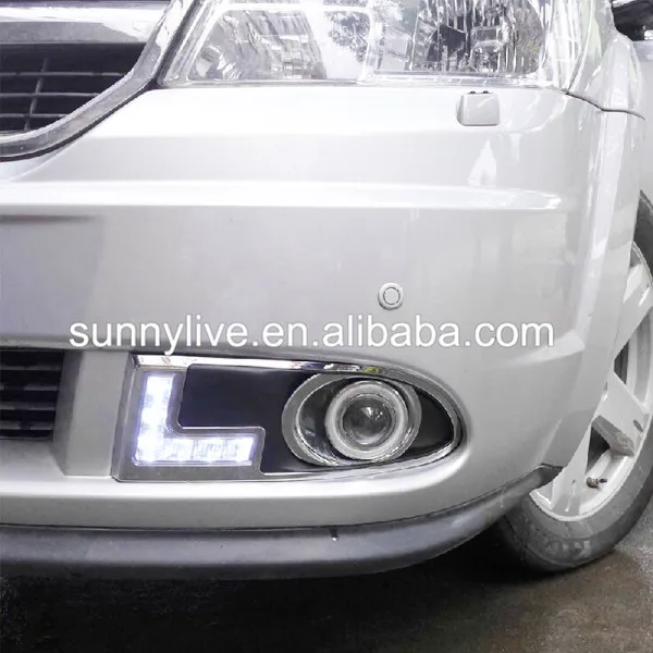 

FOR DODGE Journey JCUV Fiat Freemont LED Fog Lights Daytime Running Light 2009-2012 Year Black Housing