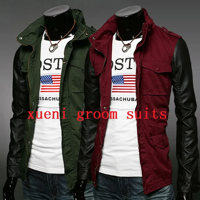

2016 High Quality Jackets For Men Causal Autumn and Winter Jacket Fashion Warm Coat Slim Fit Outerwear Men Jacket