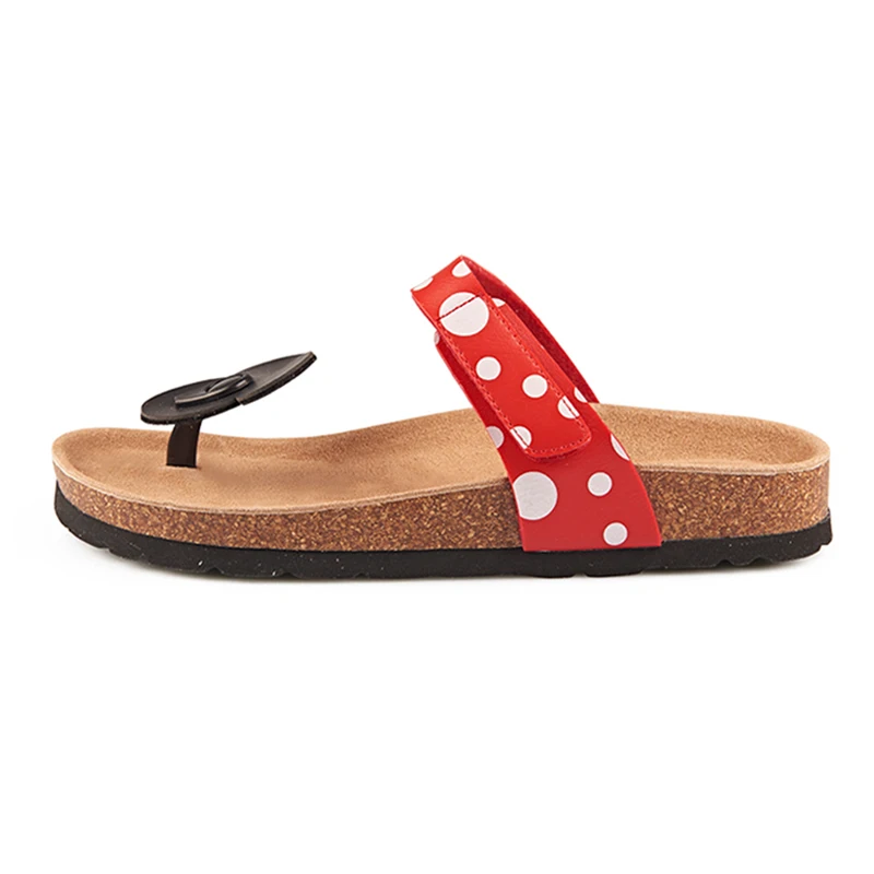 New Girls Slippers Cartoon Minnie Mickey Dot Cork Flip Flops Casual Comfortable Fashion Summer Kids Sandals For Toddler New Girls Slippers Cartoon Minnie Mickey Dot Cork Flip Flops Casual Comfortable Fashion Summer Kids Sandals For Toddler