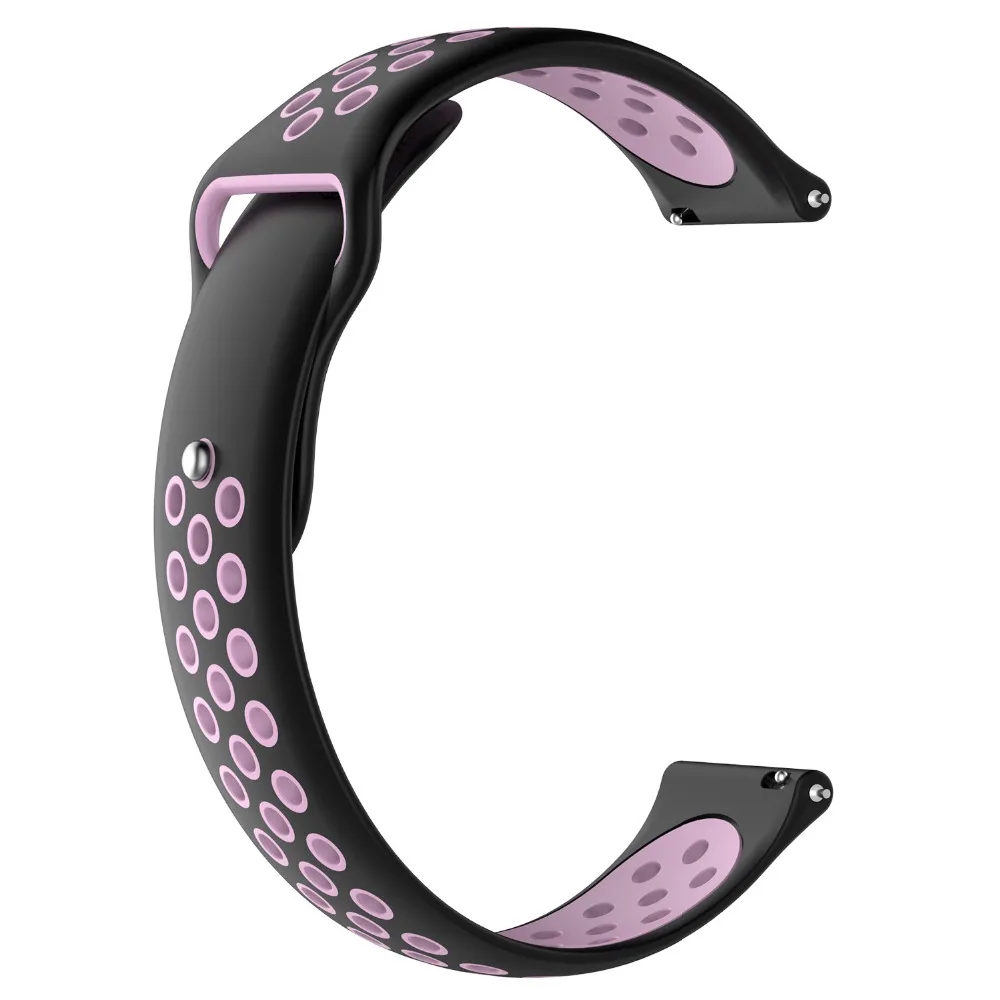 20 мм силиконовый ремешок для наручных часов Garmin Forerunner 245/245M/645/Vivoactive3/Vivomove HR умный