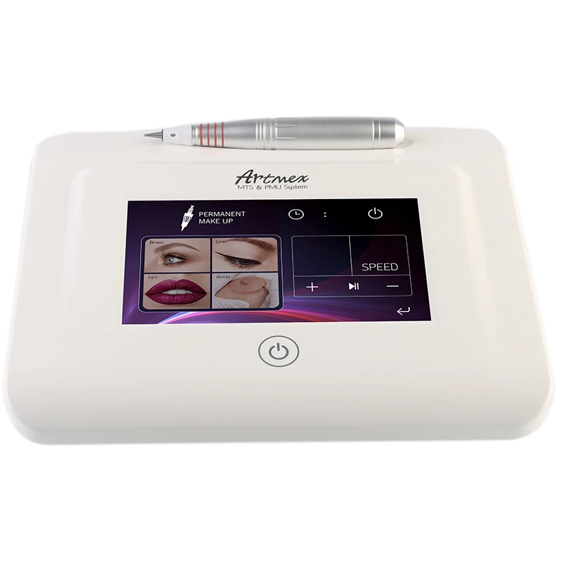 Artmex V11 Pro цифровой бровей губ татуировки машина Перманентный макияж микро-иглы терапевтическое устройство МТС пму системы