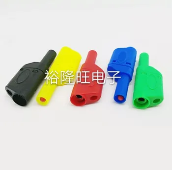 

Smonisia 20pcs/lot 4mm Banana Connector High Pressure Speaker Terminal Instrument Model Aircraft Multimeter Conductive Plug