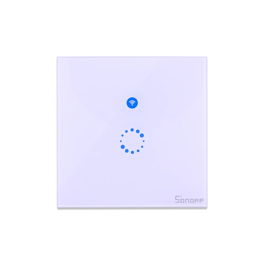 Настенный сенсорный выключатель Itead Sonoff Touch ЕС США 1 клавиша канал Wi Fi