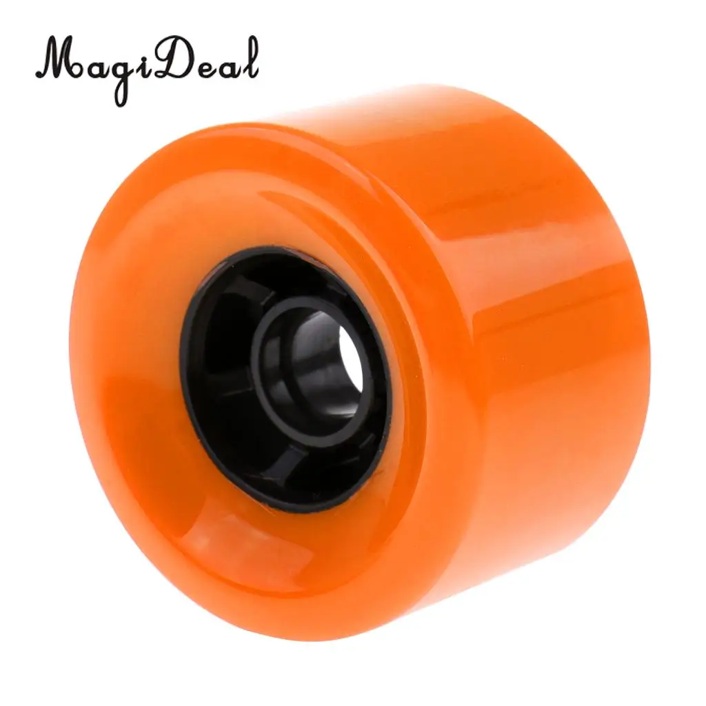 MagiDeal Solid Cruiser Longboard Bodyboard PU Wheels Colorful for Mini Cruiser Children Kids Skate Board Accessory