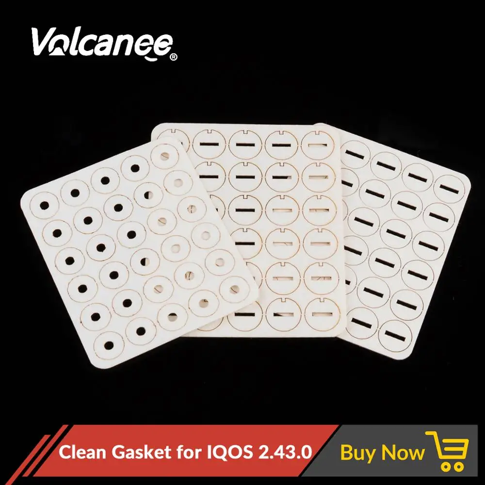 

Volcanee 20pcs 50pcs 100pcs Gasket Vape Accessories Clean Tool Little Slice Cleaner For IQOS 3.0 2.4 Plus Absorb Oil Gasket