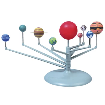 

Solar System Nine Planets Planetarium Model Kit Astronomy Science Project DIY Kid Gift Early Education For Children'S Toy Set