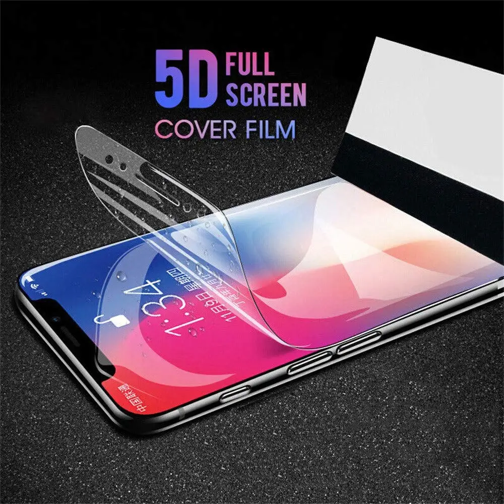 

GKK Protective Film for iPhone 7 8 7 Plus 8 Plus Soft Hydrogel Film Screen Protector Full Curved Screen Coverage HD Film Glass