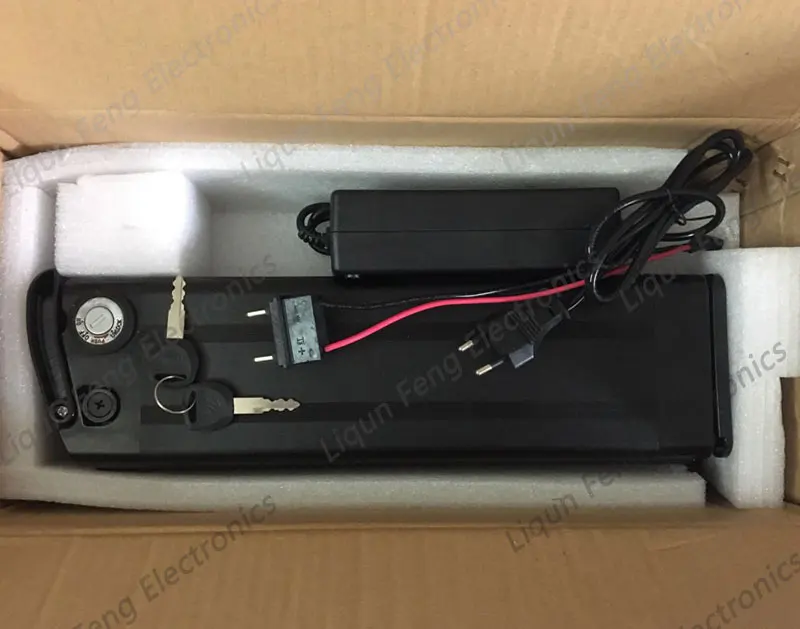 Clearance Free Duty Free Shipping 1200W 48V 21AH li-ion battery 48V Electric Bike Battery Use for sanyo cell 30A BMS Bottom Discharge Port 15