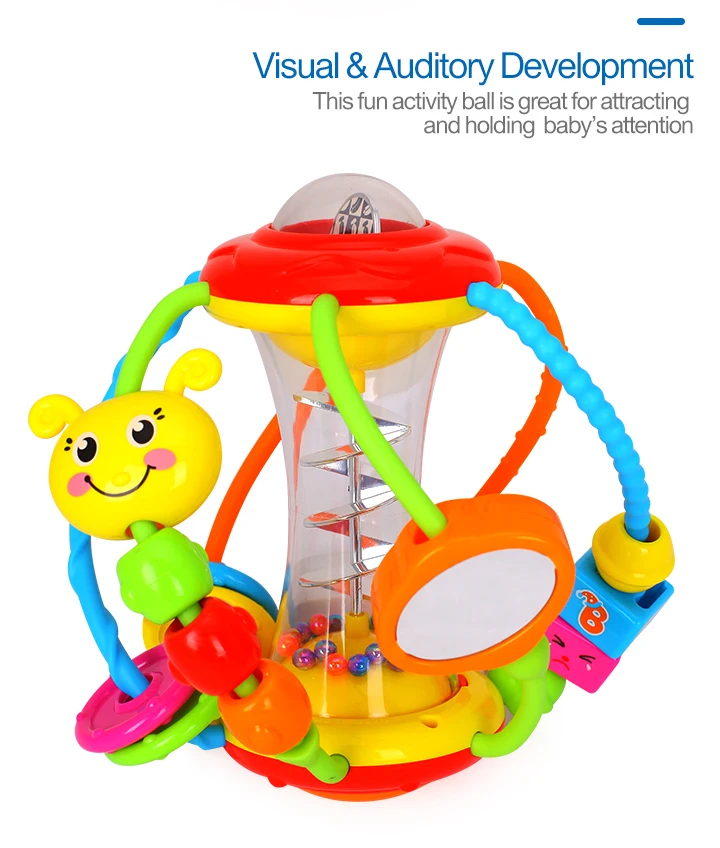 Balle Saine Jouets Bebe 3 6 Mois Hochet Bebe Activite D Apprentissage Educatif Jouets Sensoriels Pour Nourrissons Bebes Multicolore Aliexpress